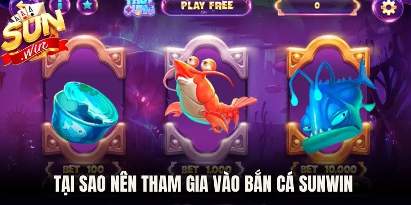 Tại sao người dùng nên tham gia vào bắn cá Sunwin 