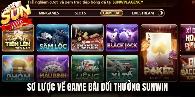 Sơ lược về game bài đổi thưởng Sunwin