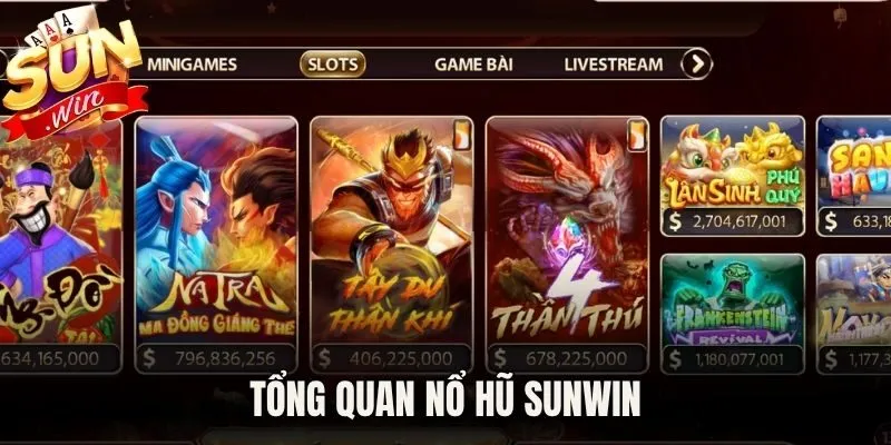 Tổng quan nổ hũ Sunwin